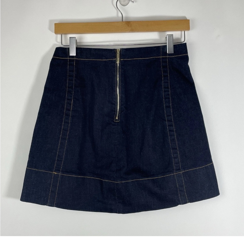 Kate Spade Dark Blue Mini Skirt - Picture 3 of 4